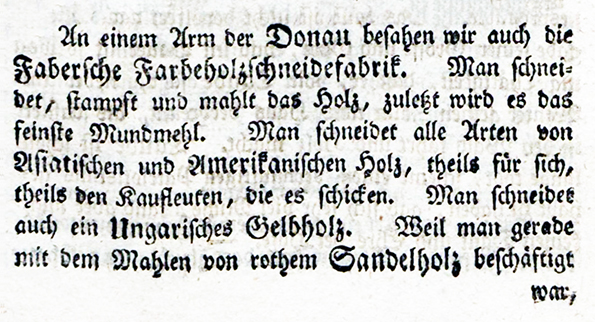 400 Sandelholz 1784 Reisebericht - Detail
